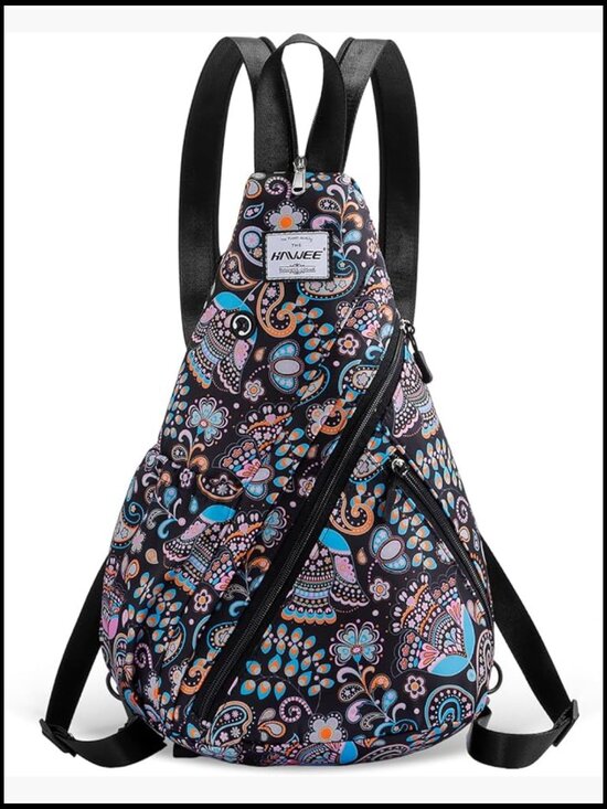 Convertible Sling Bag Lightweight Crossbody Backpack Travel Daypack
